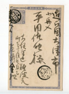 Japan 1904 Used 1 1/2 Sen Imperial Crest Postal Card - Cartes Postales