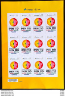 PB 99 Brazil Personalized Stamp Japan Imigration To Brazil Adhesive Adhesive 2018 Sheet G - Personalisiert