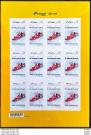 PB 93 Brazil Personalized Stamp Camber Car Adhesive 2018 Sheet G - Personalisiert