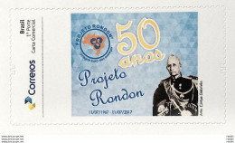 PB 89 Brazil Personalized Stamp Rondon Project Adhesive 2018 - Personalisiert