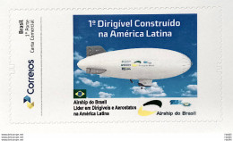 PB 88 Brazil Personalized Stamp First Airship Built In Latin America Adhesive 2018 - Personalisiert