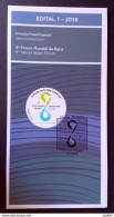 Brochure Brazil Edital 2018 01 World Water Forum Without Stamp - Covers & Documents
