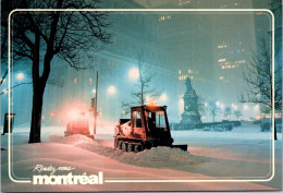 19-1-2024 (1 X 33) Canada (posted To France ?) Montréal Sous La Neige / Snow In Montreal - Montreal