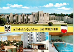 73951087 Bad_Windsheim Kurhotel Residenz Restaurant Schwimmhalle - Bad Windsheim