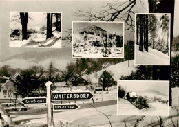 73911114 Waltersdorf Zittau Teilansichten Winterpanorama - Grossschoenau (Sachsen)