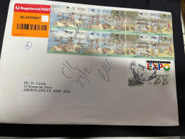 19-1-2024 (1 X 34) Australia - Registered Letter (2005 ?) 23 X 16 Cm - Lettres & Documents