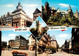 73836485 Herborn Hessen Am Rathaus Schloss Dillturm Am Marktplatz Leonhardsturm  - Herborn