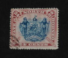 NORTH BORNEO 1894, Coat Of Arms, Mi #57, Used - Nordborneo (...-1963)