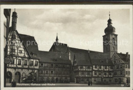 72142940 Forchheim Oberfranken Rathaus Mit Kirche Forchheim - Forchheim