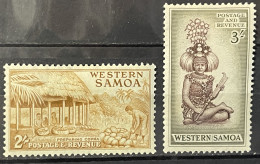 SAMOA -  MH* - 1952 - # 105/106 - Samoa