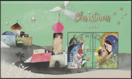 AUSTRALIA - USED 2023 $3.65 Christmas Souvenir Sheet - Usados