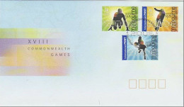 Australia 2006 Commonwealth Games FDC - Bolli E Annullamenti