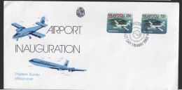 1983  Niafo'ou Airport Inauguration Unadressed FDC - Tonga (1970-...)