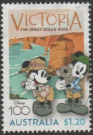 AUSTRALIA - USED 2023 $1.20 Disney 100 Years - Mickey And Minnie Mouse - Victoria - Gebraucht