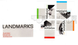 Australia 2007  Landmarks Modern Architecture,Mini Sheet,Wallsend Postmark,FDI - Marcofilie