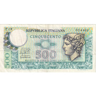 Billet, Italie, 500 Lire, 1976, 1976-12-20, KM:95, SUP - 500 Lire