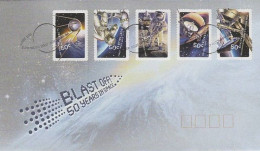 Australia 2007 Blast Off 50 Years In Space P&S FDC - Marcophilie