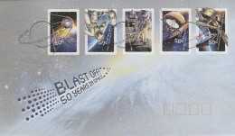 Australia 2007 Blast Off 50 Years In Space P&S FDC - Poststempel