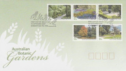 Australia 2007 Botanic Gardens FDC - Marcofilie