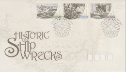 Australia 2007 Historic Shipwrecks FDC - Marcofilie