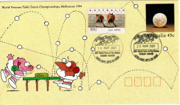 Australia 2007 WPFG  World Police Games,souvenir Cover - Postmark Collection