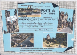 NEVERS- POSTE DU BON TEMPS- CARTE MULTI-VUES- CIM 58.1125 - Nevers