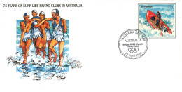 Australia 2008 ,Beijing 2008 Olympics Torch Relay,souvenir Cover - Bolli E Annullamenti