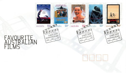 Australia 2008 Favorite Australian Films,Melbourne Postmark,FDI - Marcofilie