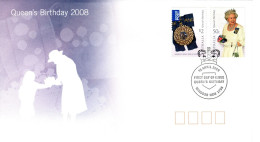 Australia 2008 Queen's Birthday,Windsor Postmark,FDI - Postmark Collection