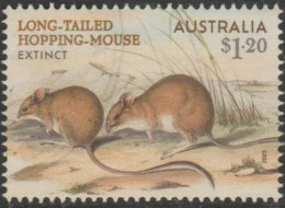 AUSTRALIA - USED 2023 $1.20 Extinct Mammals - Long-tailed Hopping Mouse - Usados