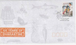 Australia 2008 100 Years Of Quarantine P&S FDC - Marcofilie