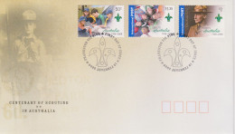 Australia 2008 Centenary Of Scouting In Australia, FDC - Postmark Collection