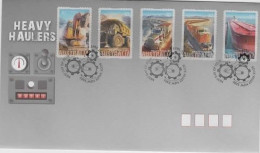 Australia 2008 Heavy Haulers Self-sdhesive FDC - Marcofilia