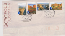 Australia 2008 Gorgeous Australia, FDC - Postmark Collection