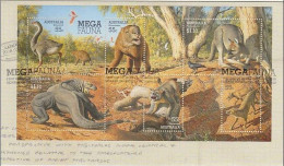 Australia 2008 Megafauna MS FDC - Marcophilie