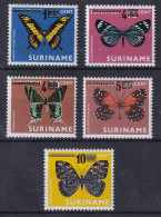 Suriname Surinam Neufs Sans Charnière ** Luchtpost Papillons Butterflies  Schmetterlinge ** - Suriname