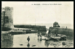 A67  MAROC CPA MAZAGAN - L' ENTRÉE DU PORT A MARÉE BASSE - Collezioni E Lotti