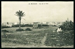 A67  MAROC CPA MAZAGAN - VUE DE LA VILLE - Collections & Lots