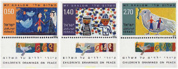 327912 MNH ISRAEL 1977 DIBUJOS INFANTILES SOBRE LA PAZ - Nuevos (sin Tab)