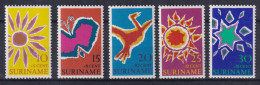 Suriname Surinam Neufs Sans Charnière ** 1970 Easter Charity Wonderful Nature - Suriname ... - 1975