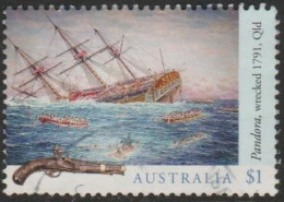 AUSTRALIA - USED 2017 $1.00 Ship Wrecks - "Pandora" 1791, Queensland - Gebruikt
