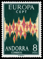 1972, Andorra Spanische Post, 71, ** - Sonstige & Ohne Zuordnung