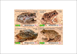 MALI 2024 DELUXE PROOF - AMPHIBIENS AMPHIBIANS - FROG FROGS TOAD TOADS GRENOUILLE GRENOUILLES - Rane