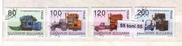 1997 Diesel Engine Tractor / Truck 4v.- Used/oblitere (O)  BULGARIA / Bulgarie - Used Stamps