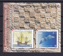 CROATIA 2005,EUROPA CEPT ,BLOCK,MNH - 2005