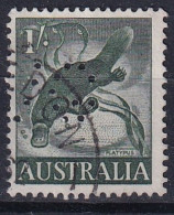 Australia 1959 -1960 Animal Ornithorhynchus Anatinus Perforé Perforation - Perforadas