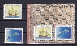 CROATIA 2005,EUROPA CEPT ,2V+BLOCK,MNH - 2005