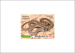 MALI 2024 DELUXE PROOF - REPTILES REPTILE - SNAKES SNAKE SERPENT SERPENTS - Snakes