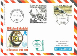 Sonder Ballonpostflug Nr. 28d Der Pro Juventute [SBP28.] - Ballonpost