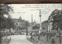 41369360 Werdau Sachsen Johannisplatz Mit Kriegerdenkmal Werdau - Werdau